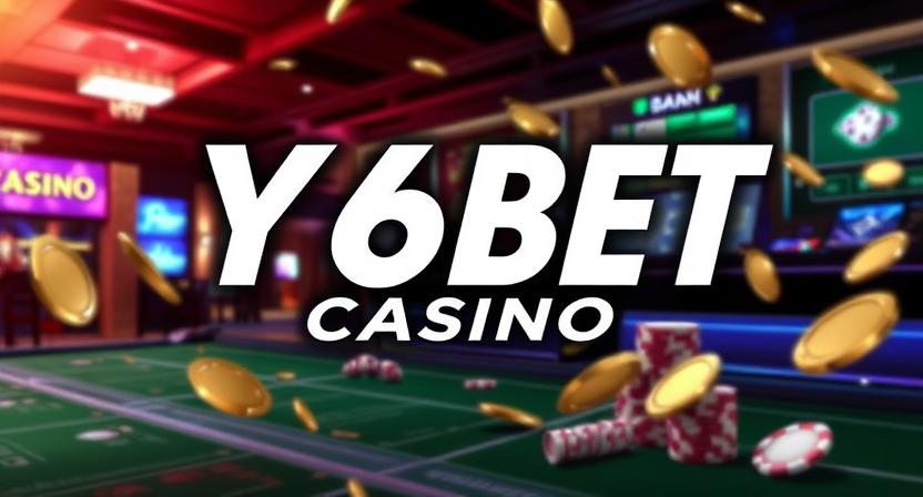 Y6BET casino online gaming interface